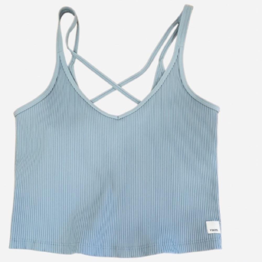 Vuori Rib Crop Tank | M - Picture 6 of 7